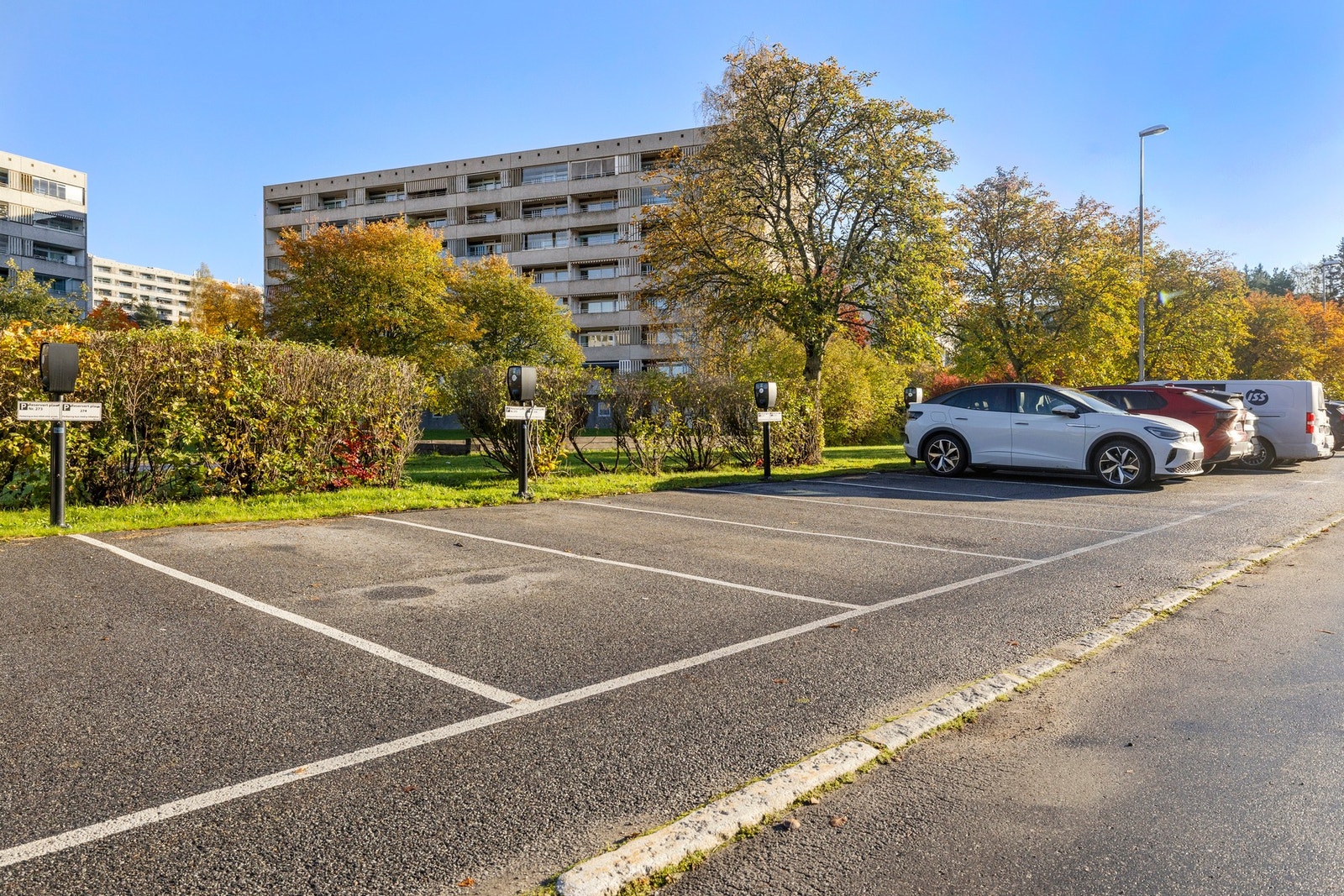 Det medfølger ikke parkeringsplass. Det tildeles etter venteliste. Galleribilde