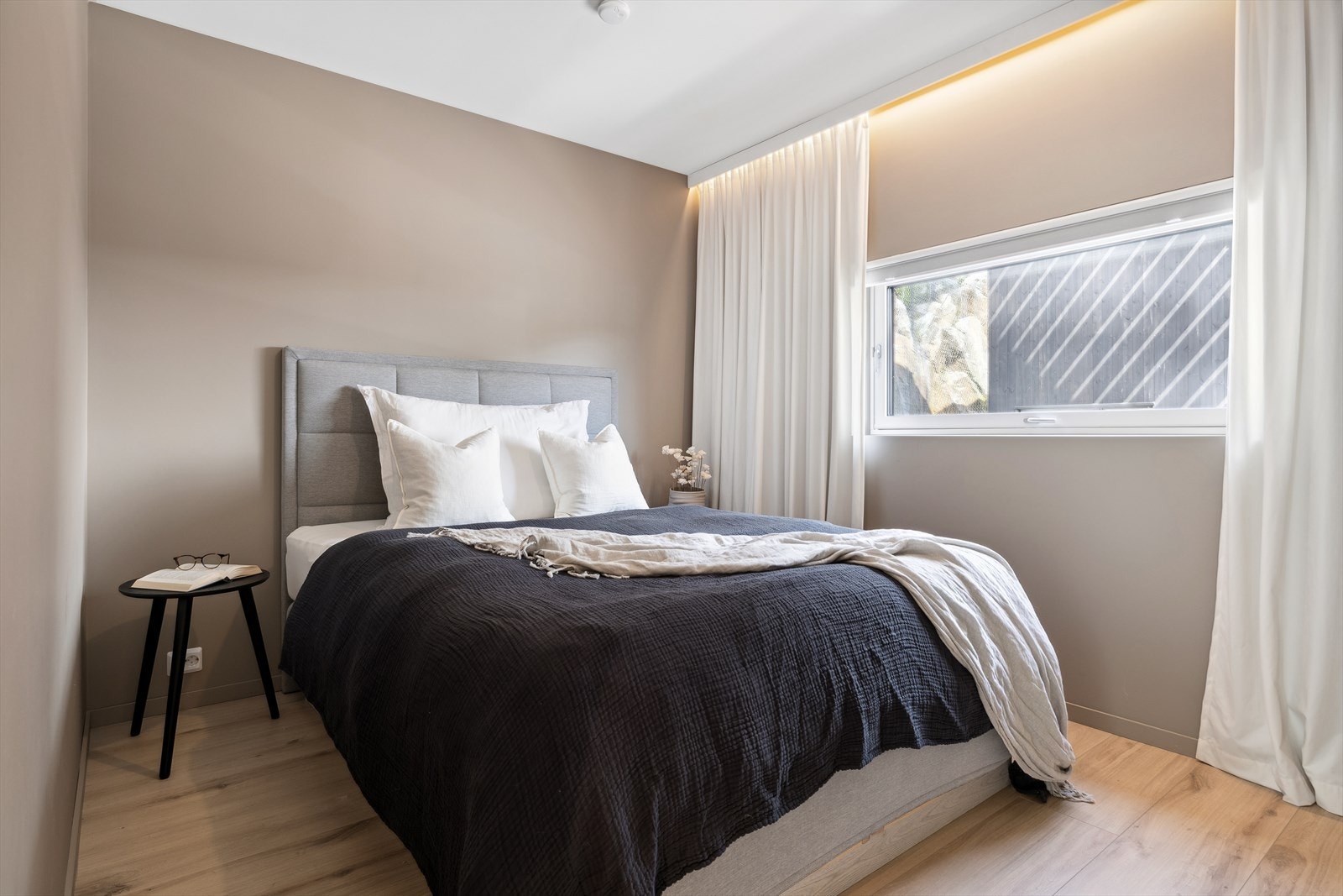 I andre etasje finner vi tre soverom. Galleribilde