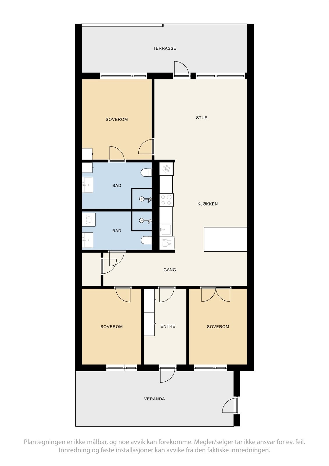 Plantegning. Galleribilde