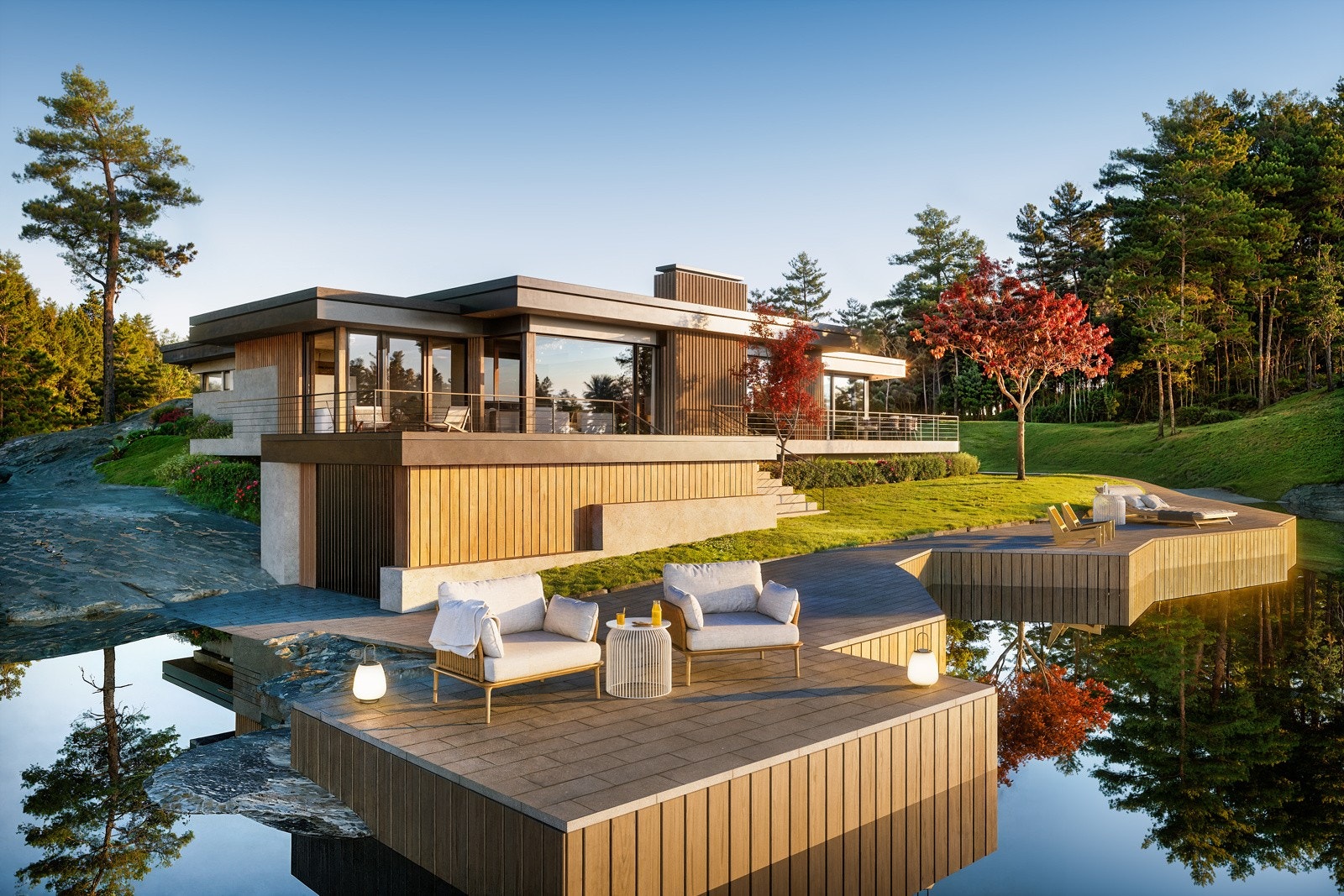 - Her kan man potensielt bygge sitt eget drømmehjem i sjøkanten av populære Mildevegen - Galleribilde