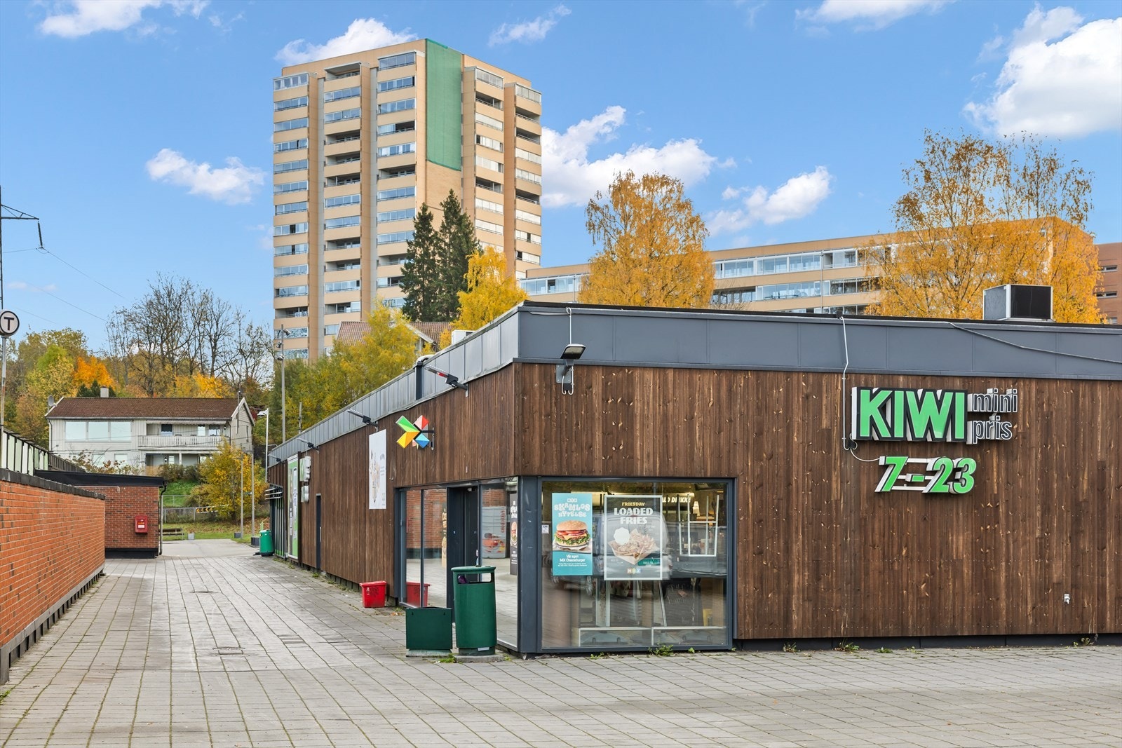 Kiwi ligger i umiddelbar nærhet fra boligen. Galleribilde
