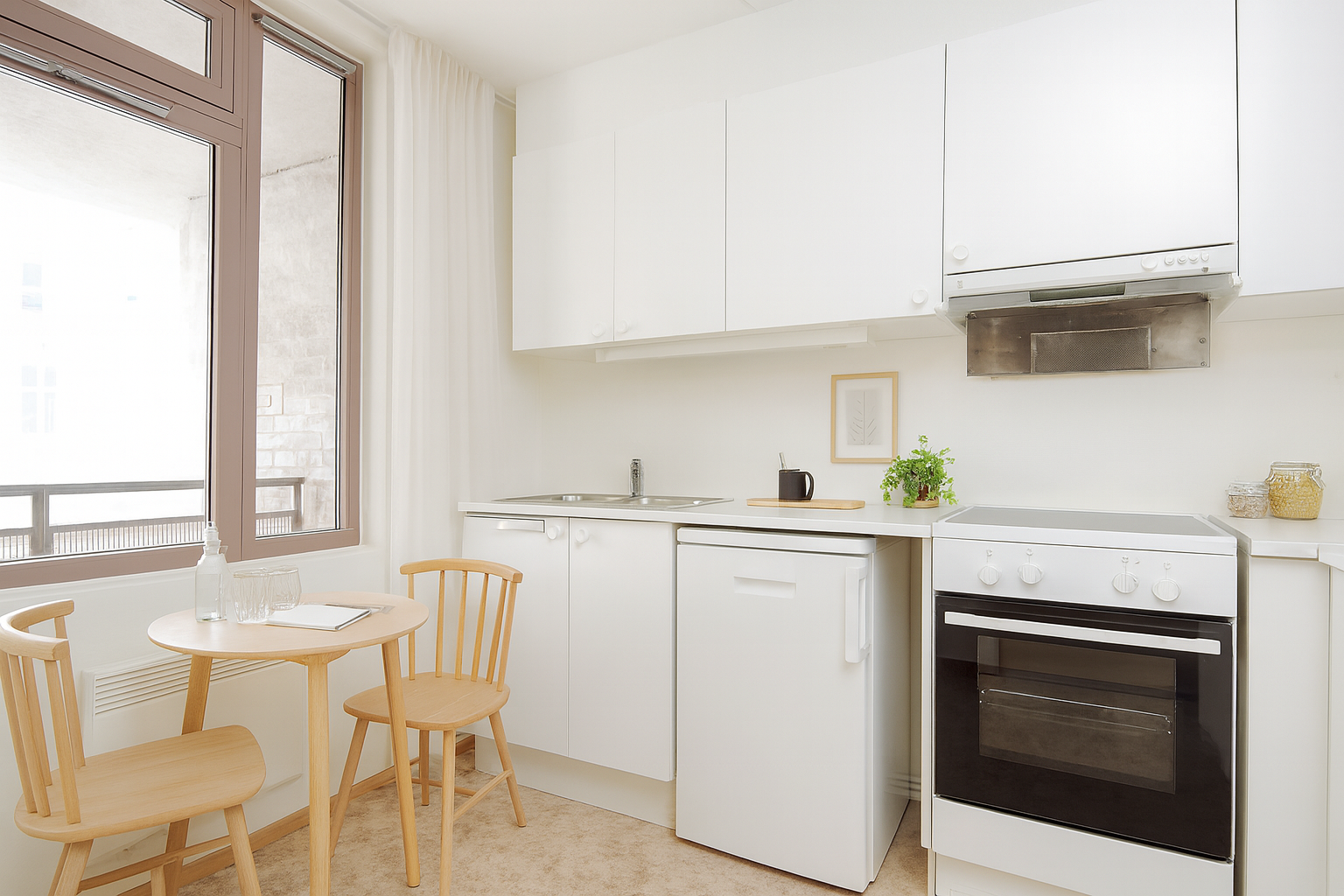 Digitalt stylet kjøkken Galleribilde