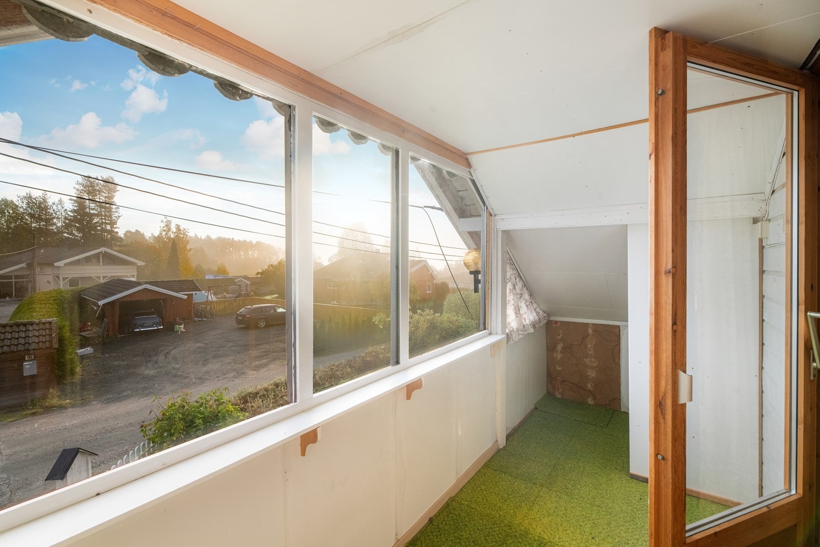 Fint utsyn mot nærområdet! Galleribilde