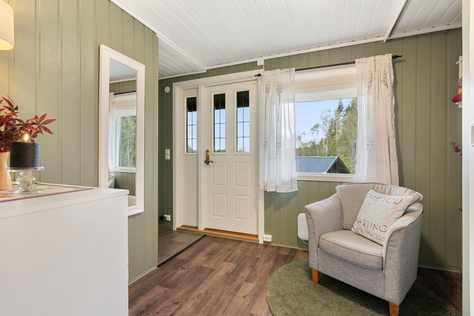 Her føler man seg velkommen med det samme man kommer inn i boligen. Galleribilde