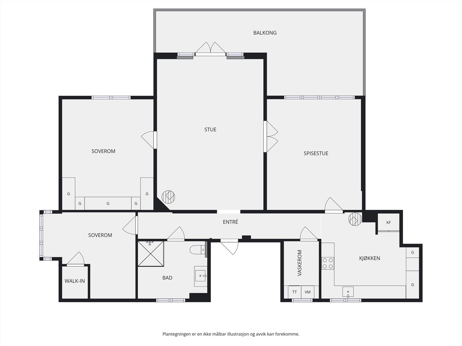 Plantegning. Galleribilde