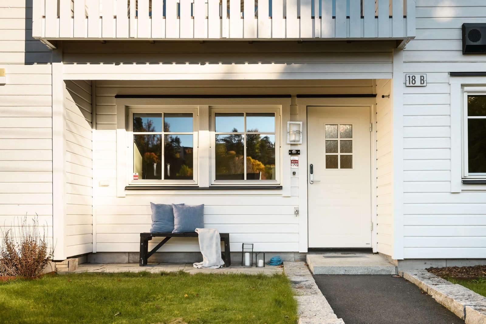 Fint inngangsparti. Galleribilde