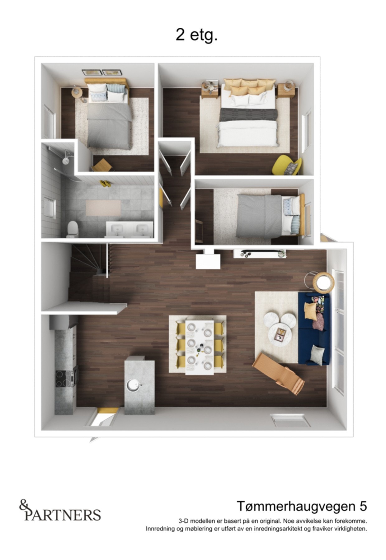 Planskisse 2. etasje Galleribilde