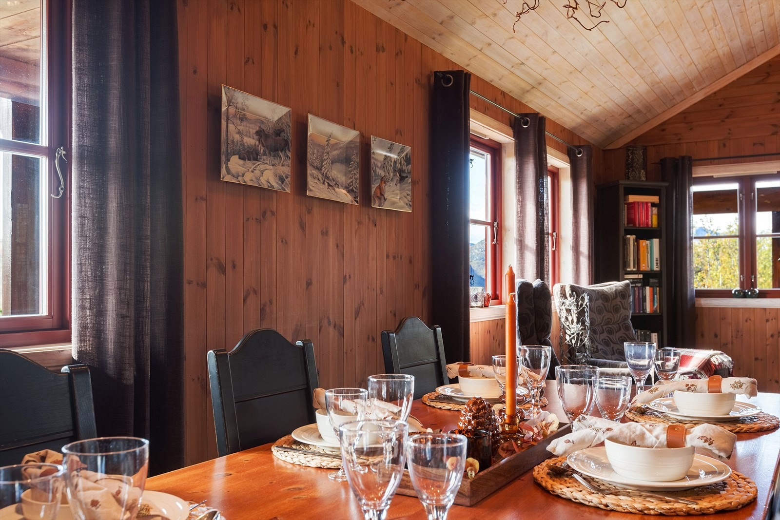 Her kan man samles til små og store lag. Galleribilde