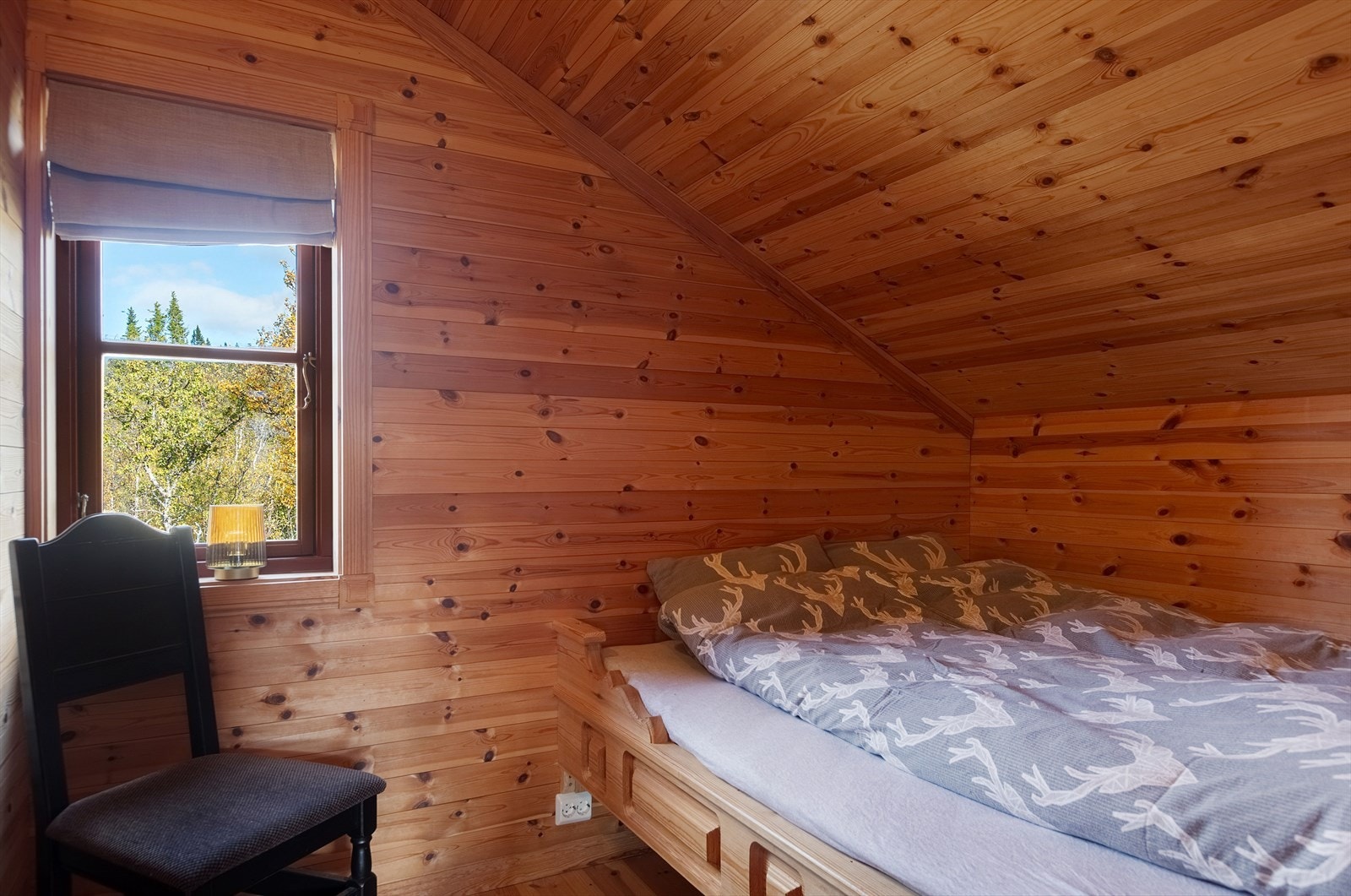 To to rommene er innredet med senger som er 150 cm og 120 cm brede. Galleribilde