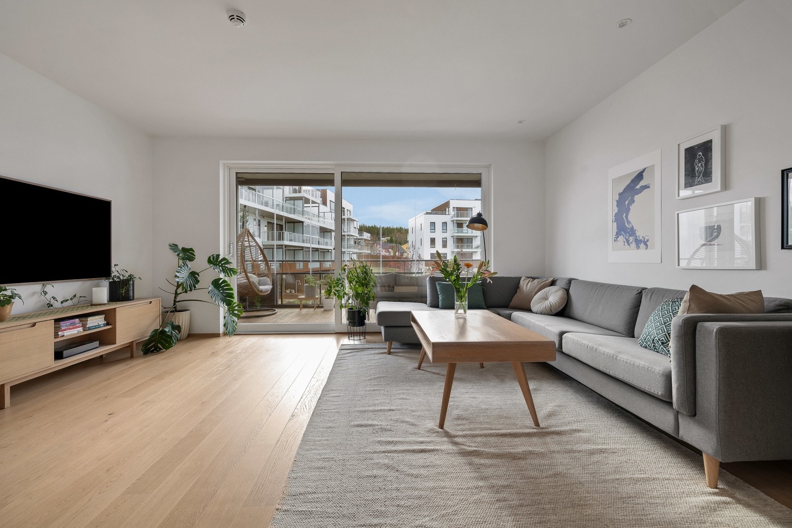 Her finner du rikelig med plass til møblement Galleribilde