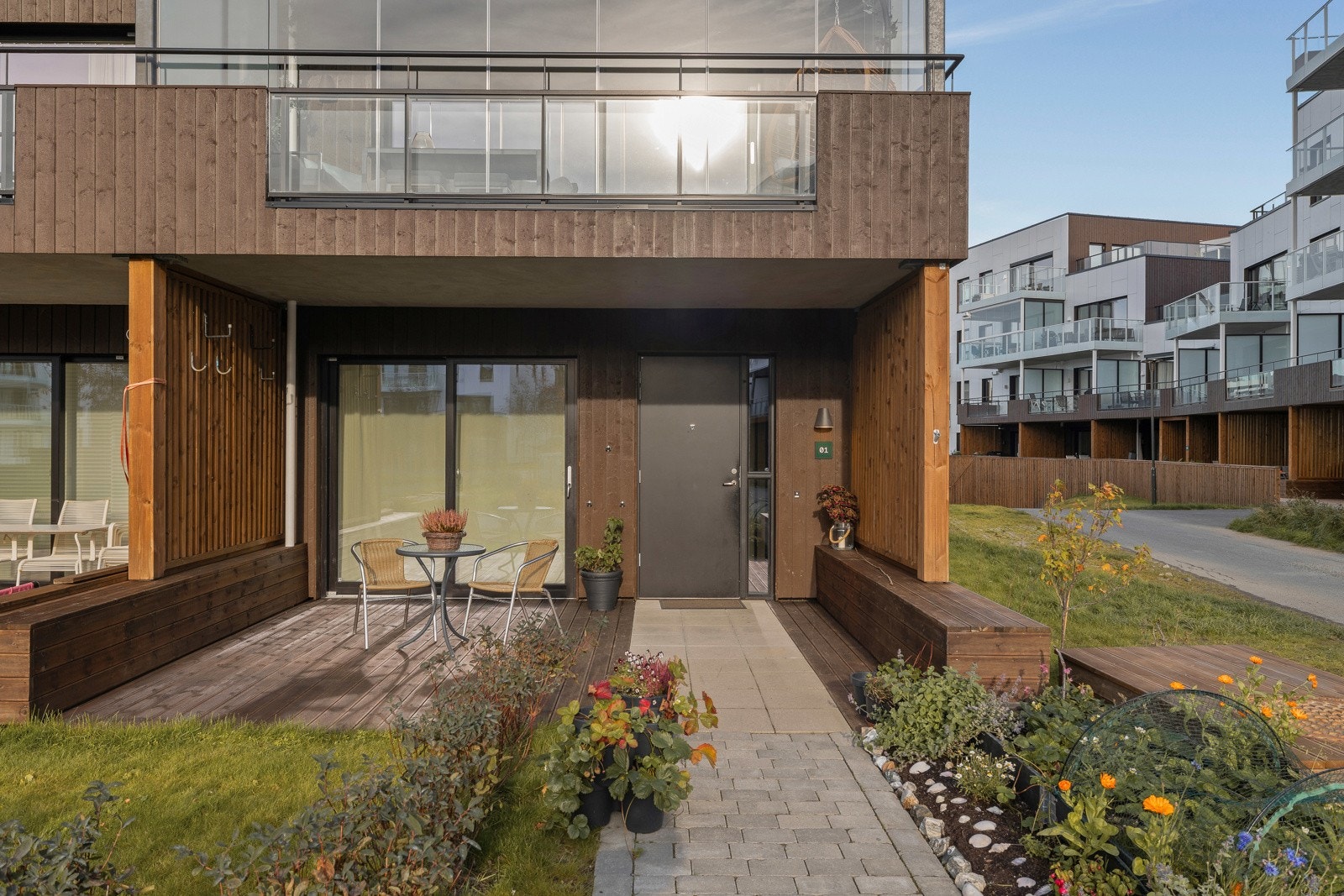 Boligen har privat adkomst Galleribilde