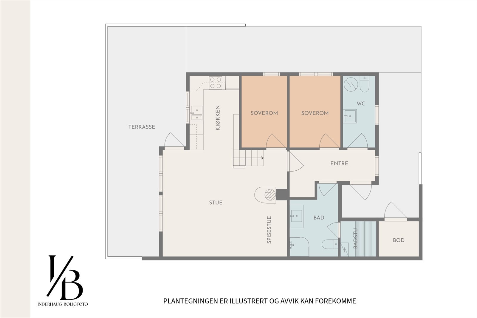- Plantegning 1. etasje - Galleribilde
