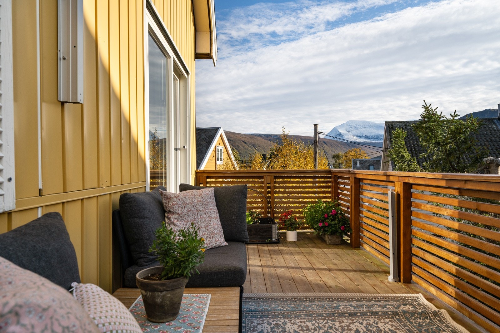 Totalt verandaareal er på 31m2 Galleribilde