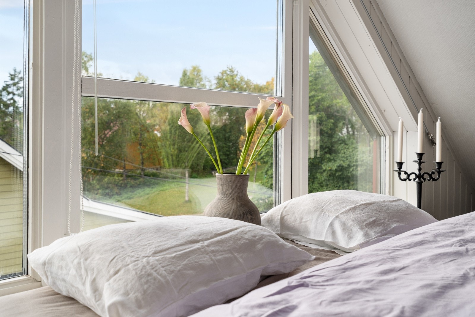 Som soverom har rommet fantastiske kvaliteter Galleribilde