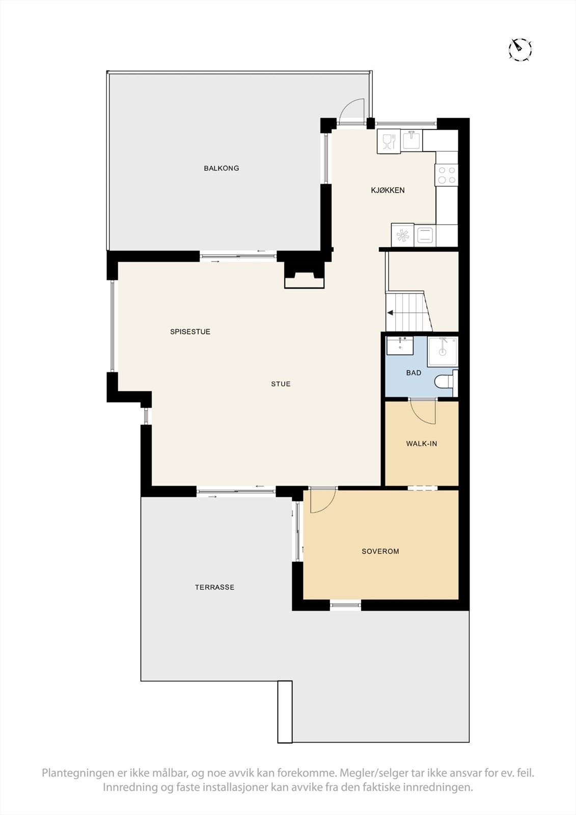 Plantegning 2.etasje Galleribilde