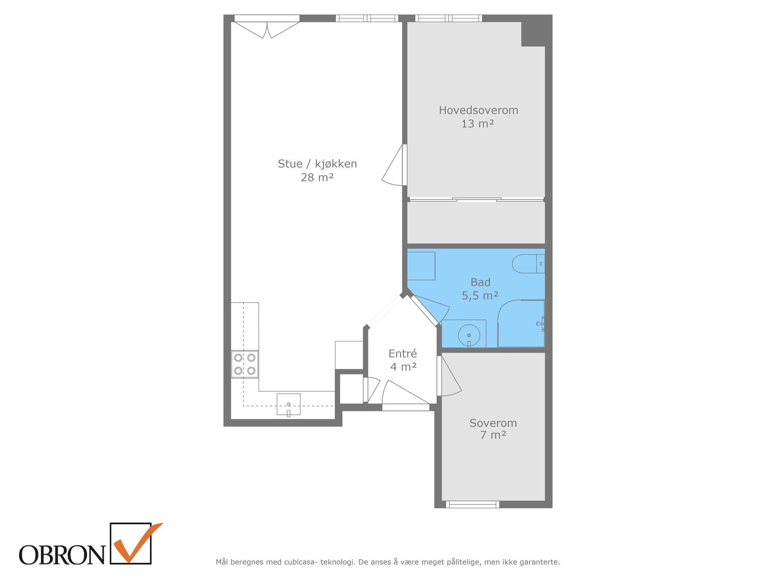 Planskisse. Galleribilde