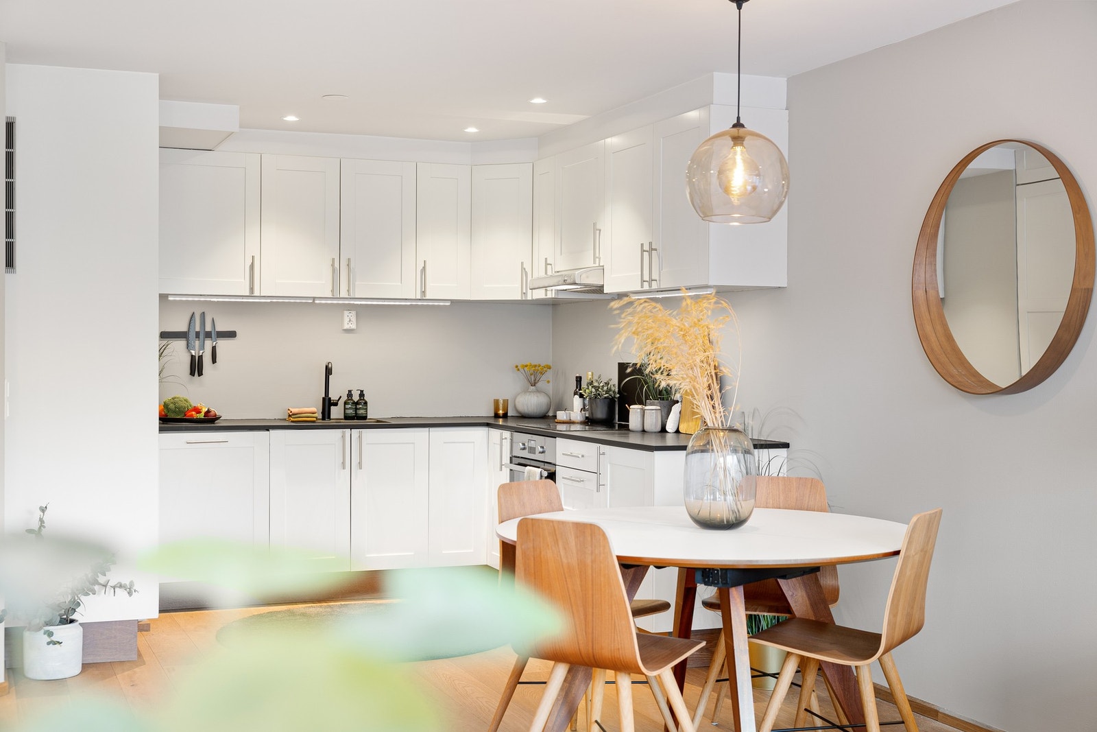 De integrerte hvitevarene følger handelen. Galleribilde