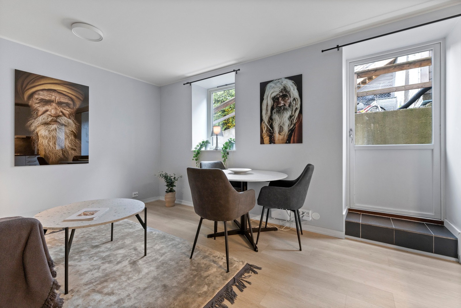 Direkte adkomst til borettslagets fellesareal. Galleribilde