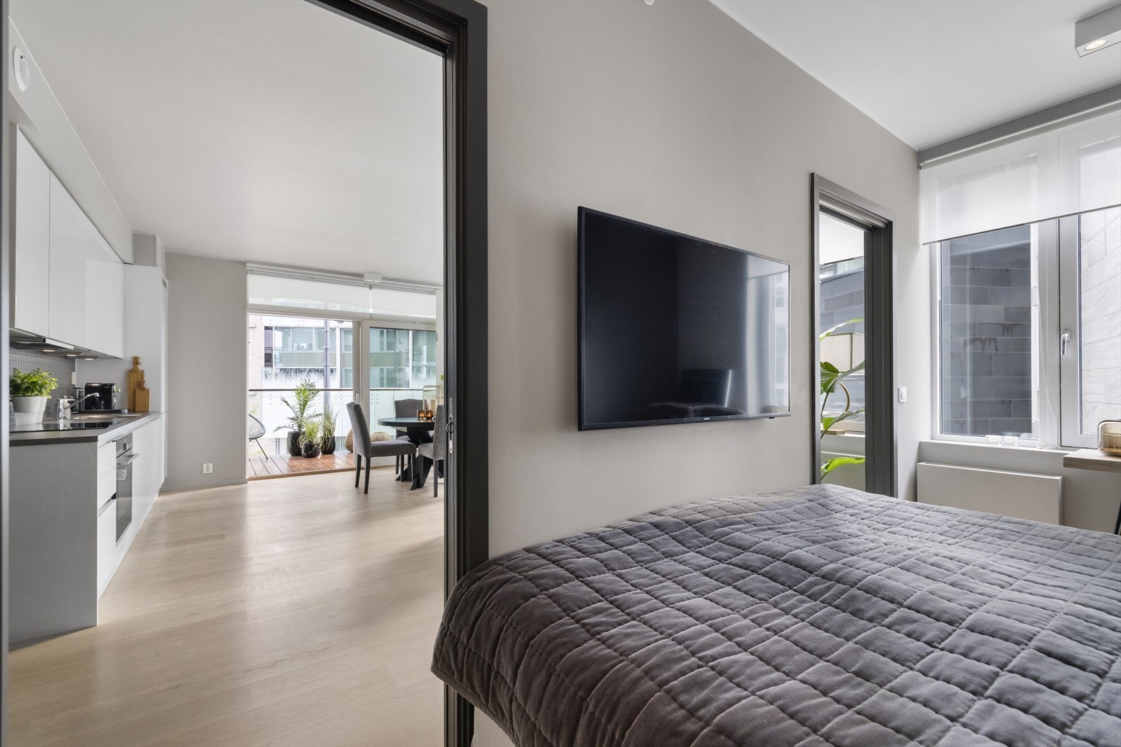 Stuen sett fra soverom 2. Galleribilde