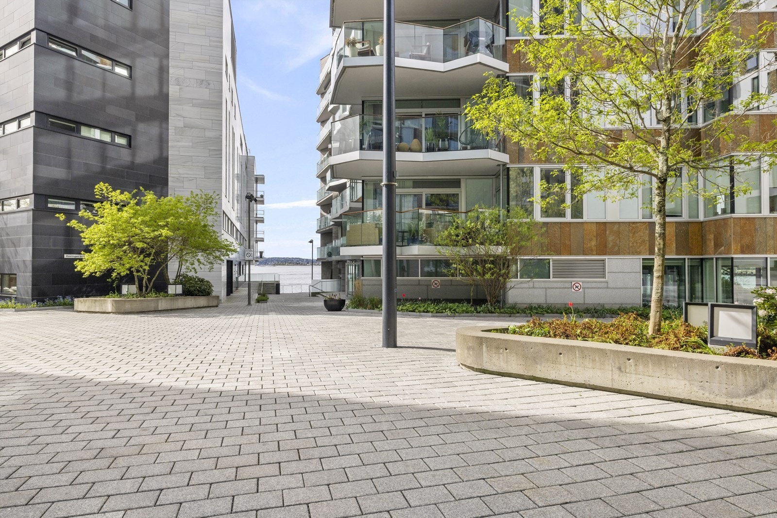 I Kavringen Brygge bor du ytterst på Tjuvholmen i sjønære omgivelser. Galleribilde