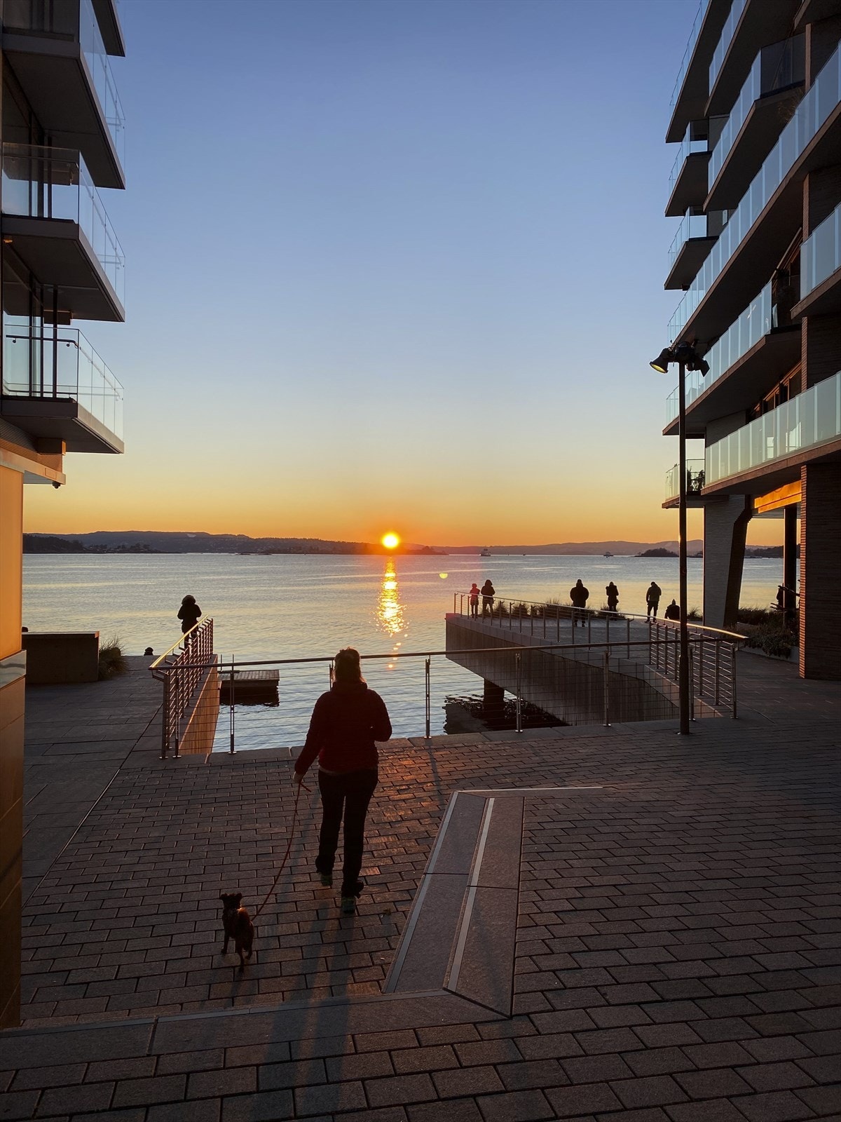 Det er kort vei til bademuligheter hele året. Galleribilde