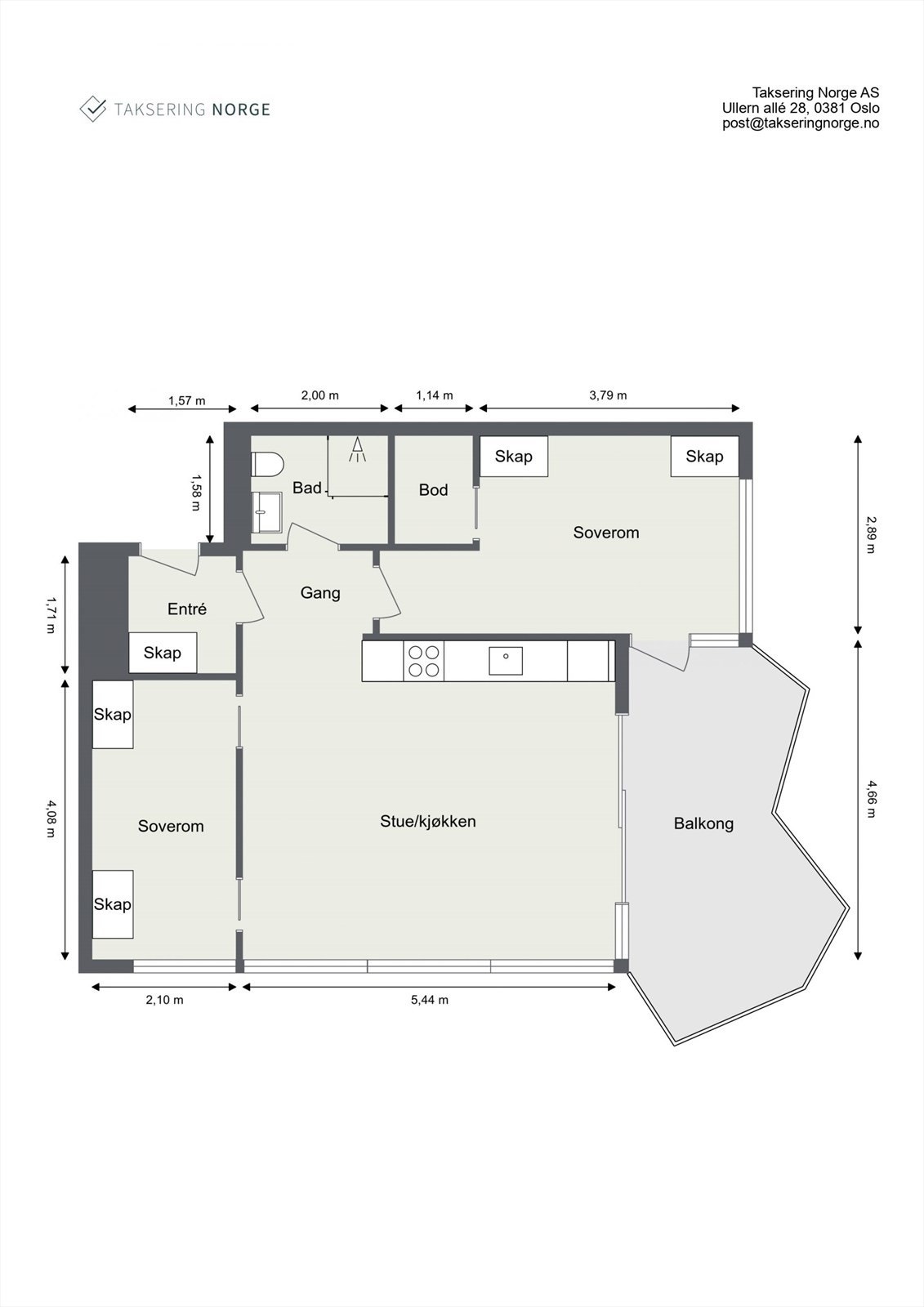 Plantegning. Galleribilde