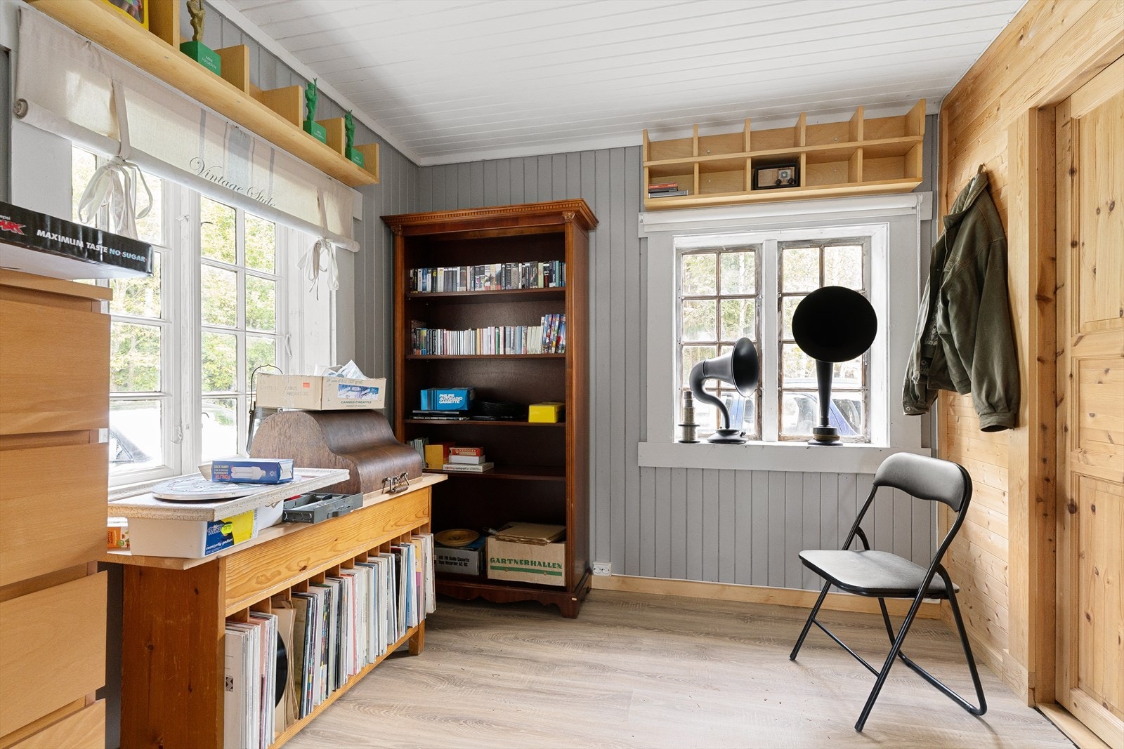 Soverom innredet i bryggerhuset. Galleribilde