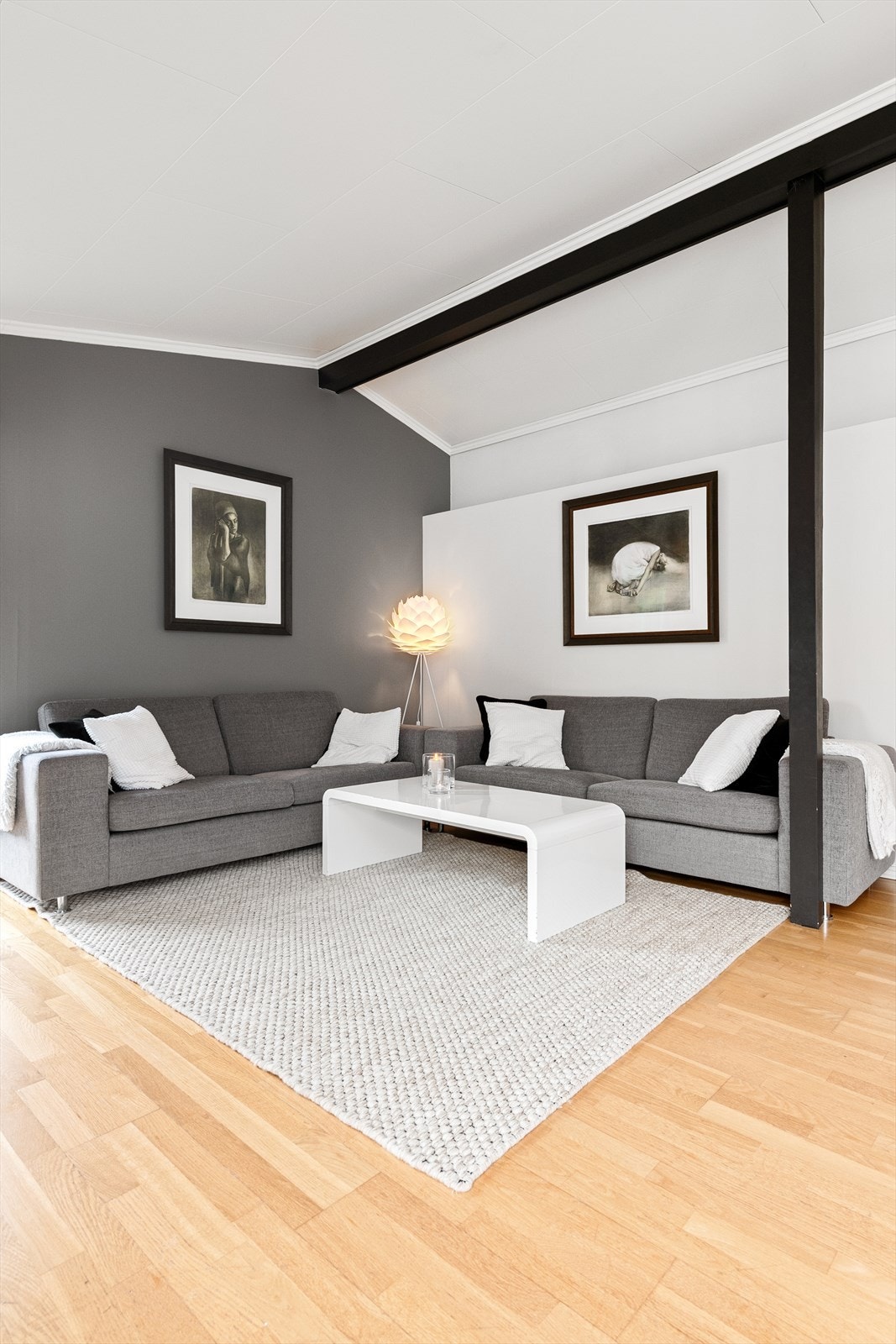 Hyggelig sofakrok på stuen Galleribilde