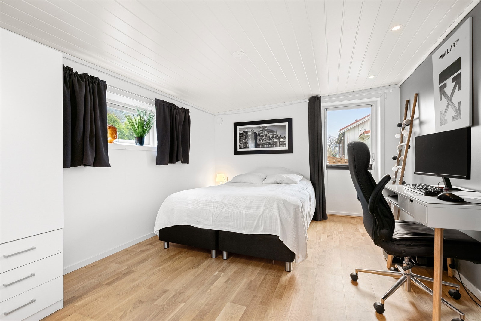 Soverom nr. 1 i 1. etasje Galleribilde