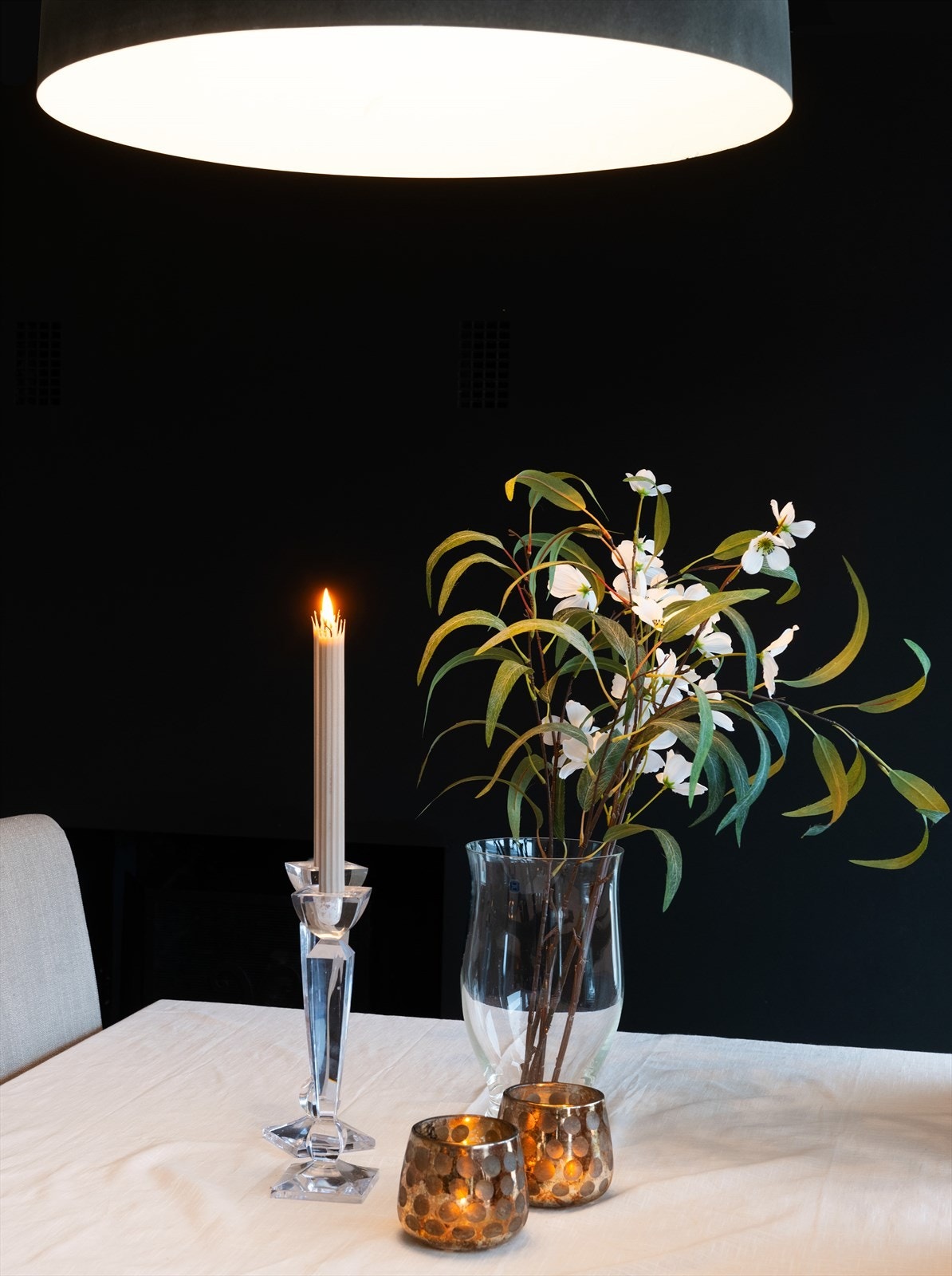 Detaljefoto fra spisestuen Galleribilde