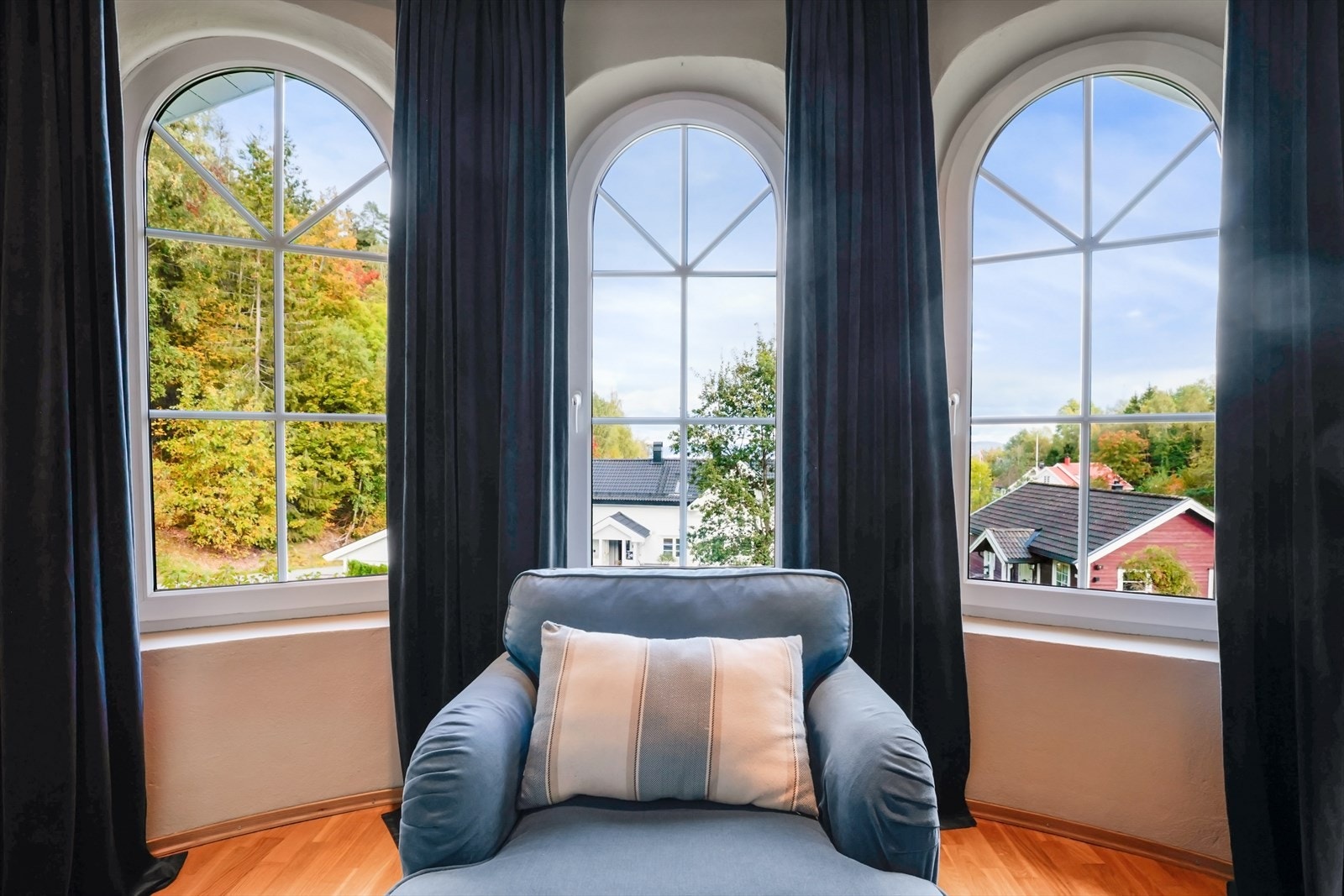 Flott utsikt. Galleribilde