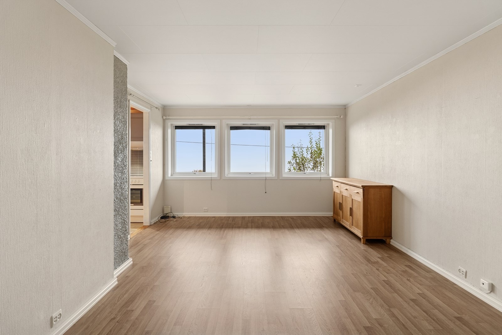 Lys og romslig stue i utleiedelen. Galleribilde