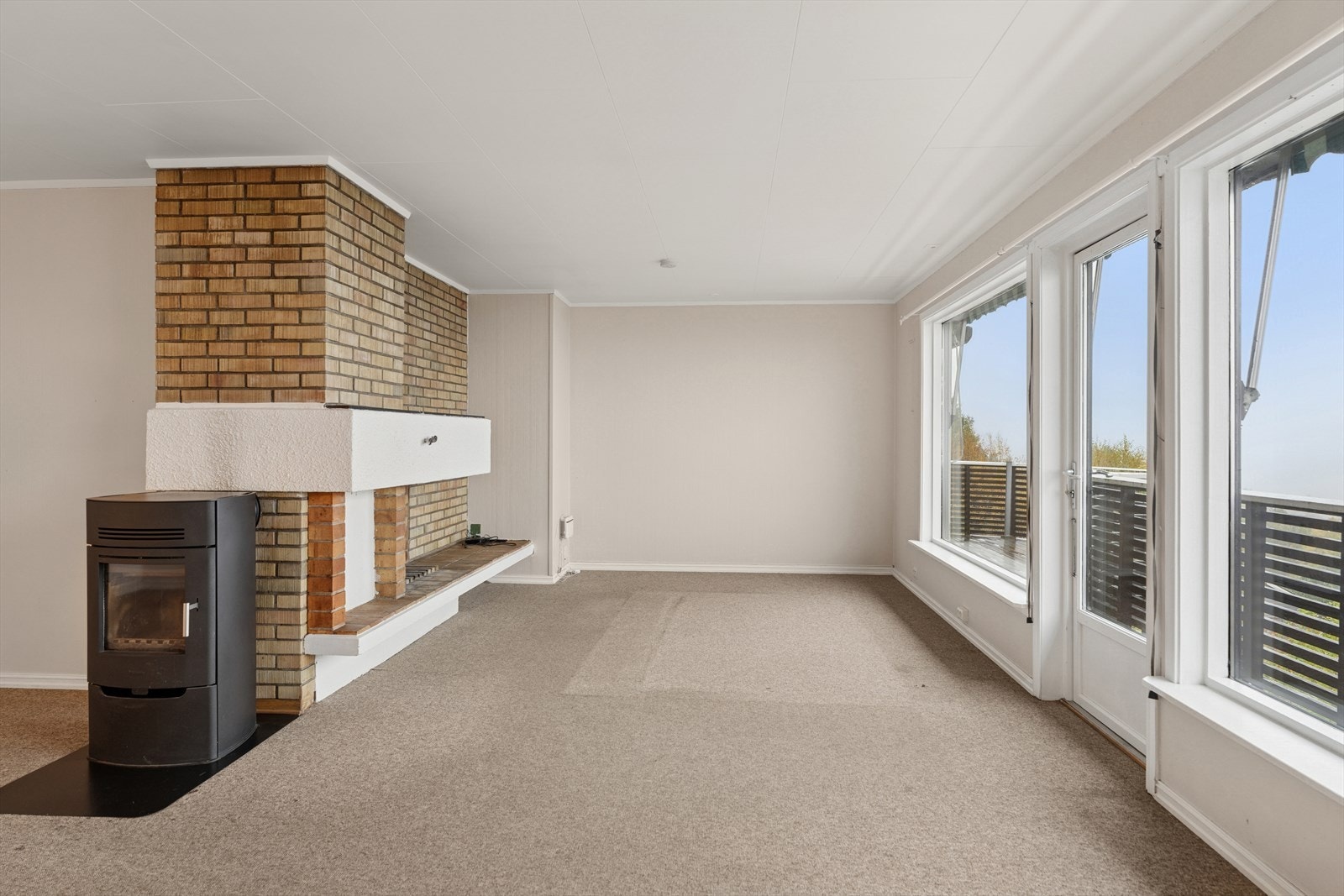 Stuen kan enkelt innredes som boligens naturlige samlingspunkt. Galleribilde