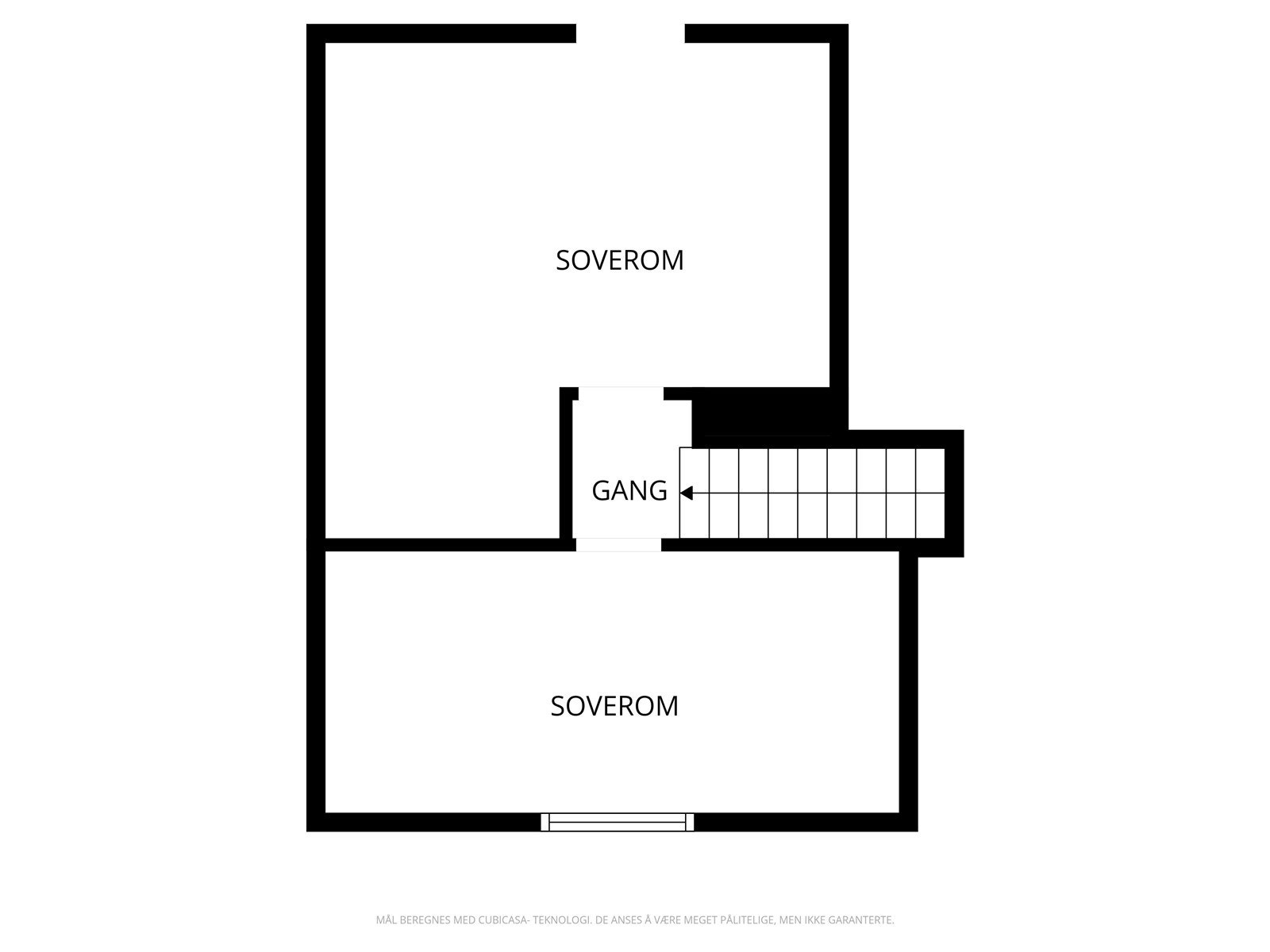 Loft med 2 romslige soverom gir plass til både familie og venner. Galleribilde