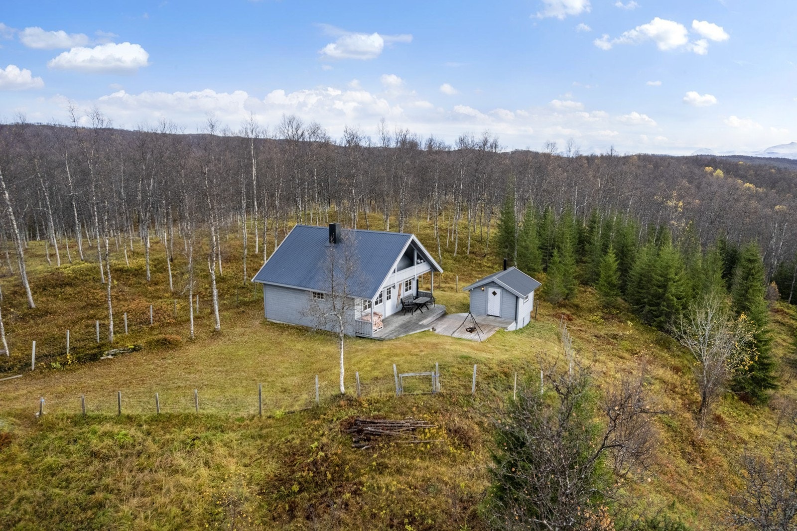 Perfekt sted for jakt, fiske, bærplukking og rekreasjon. Galleribilde