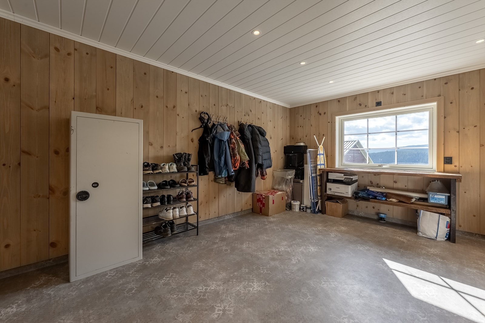 Nytt vaskerom (ca 16 kvm ikke innredet) (1. etasje). Galleribilde