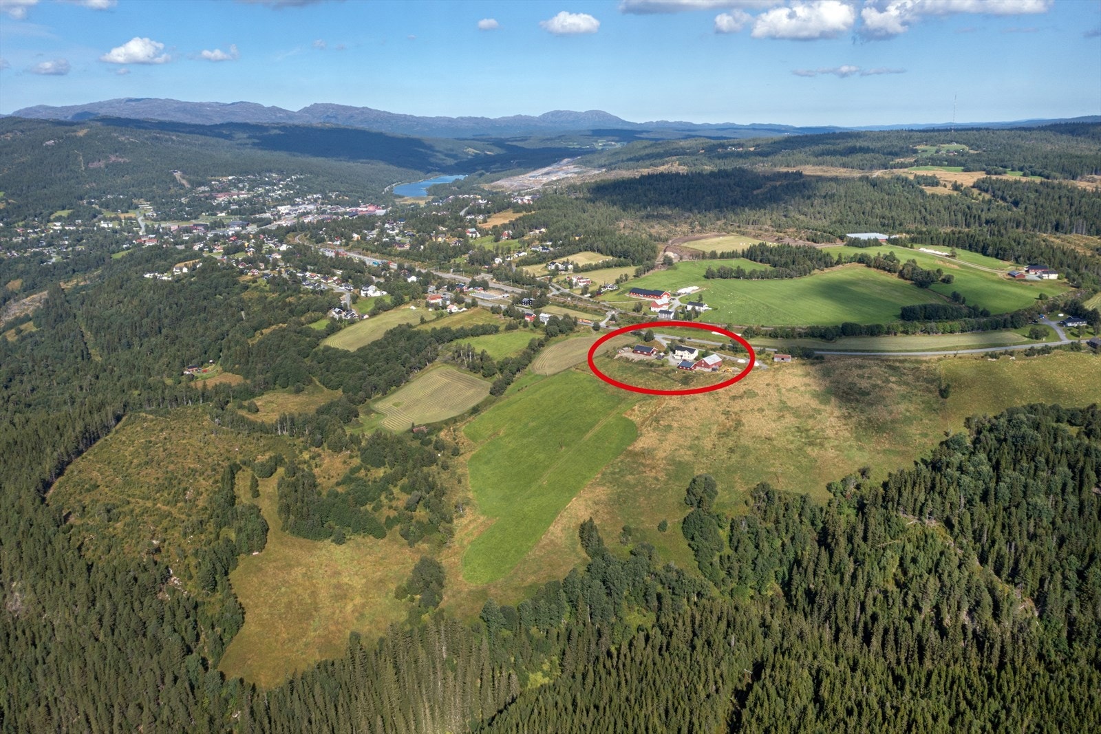 Oversiktsbilde med markering Galleribilde