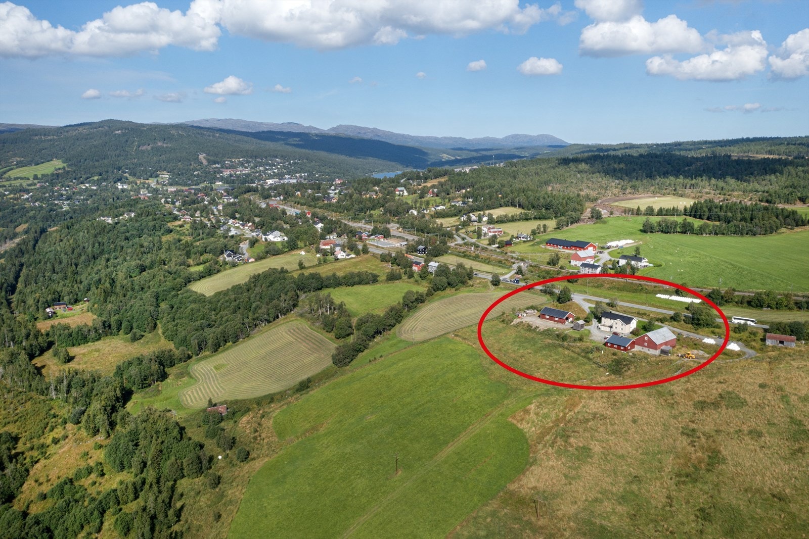 Oversiktsbilde med markering Galleribilde