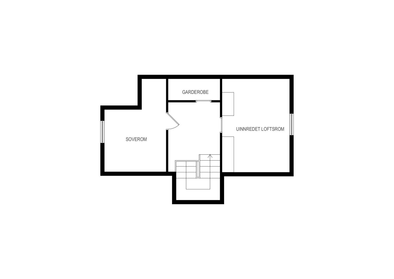 Plantegning 2 etg. Galleribilde