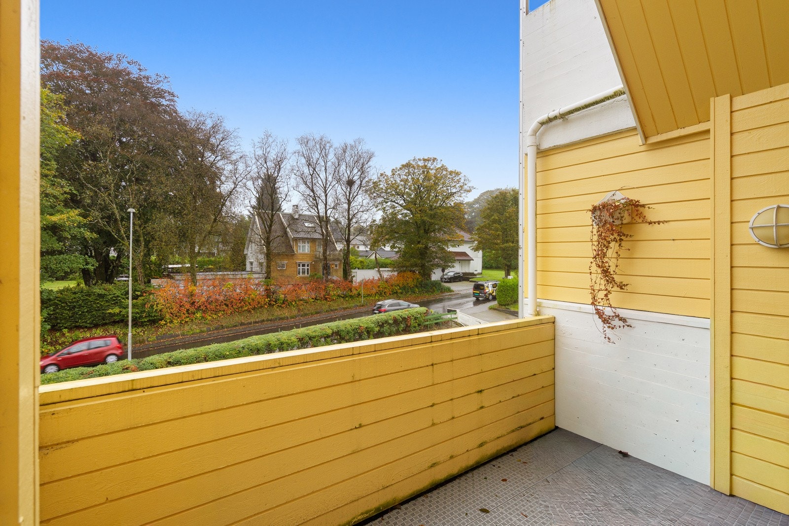 Koselig balkong. Galleribilde