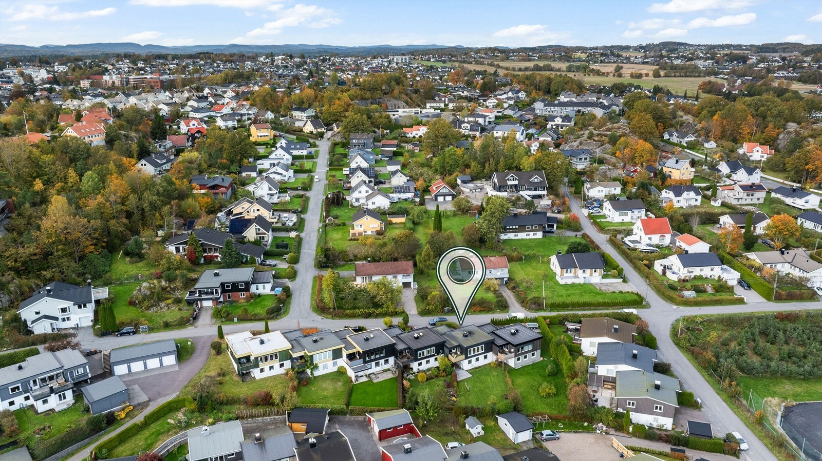 Dette er et fint og rolig område samtidig som det ligger sentrumsnært Galleribilde