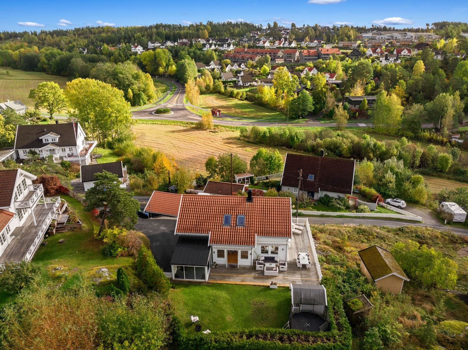 Dronefoto Galleribilde