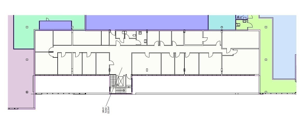 Planløsning 2. etasje Galleribilde