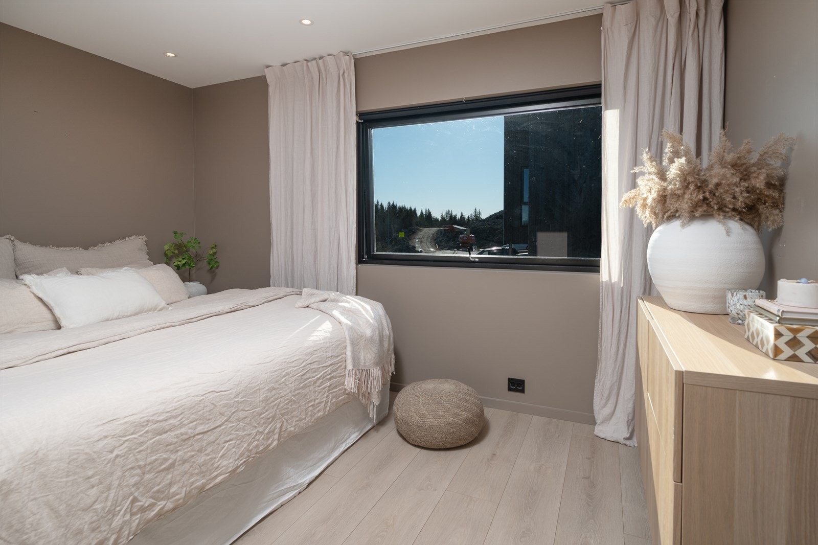 Lunt og godt soverom Galleribilde