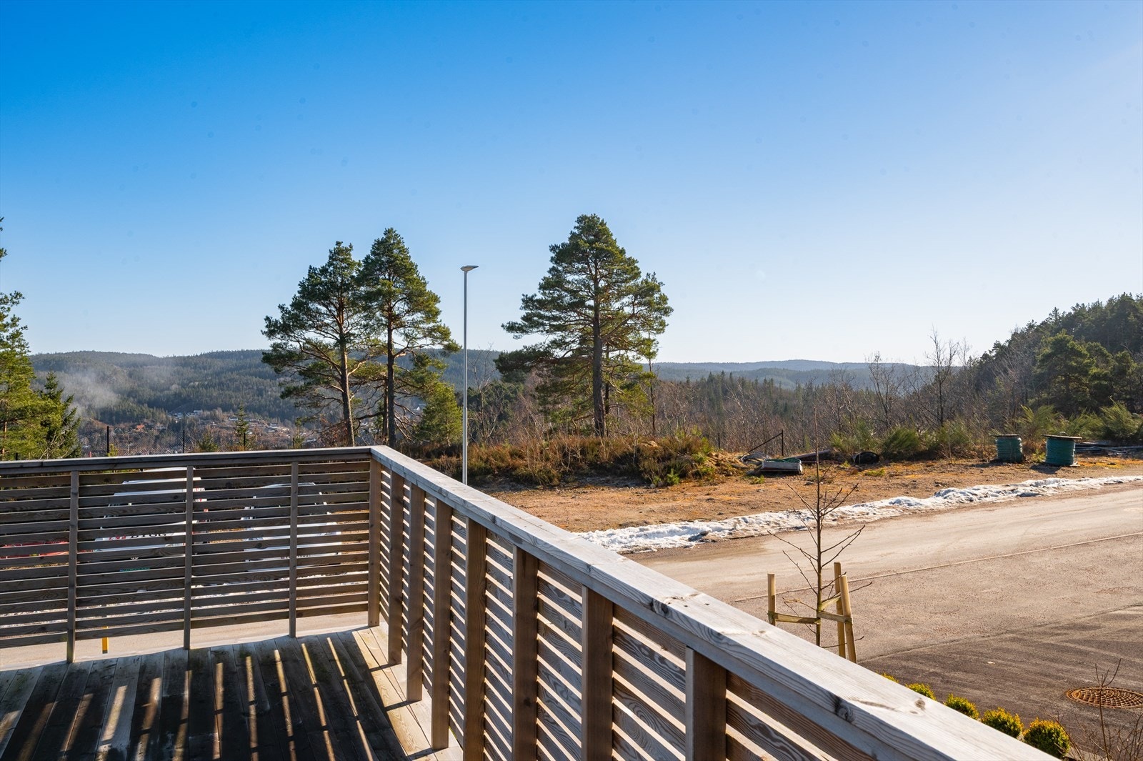 Langstrakt utsikt Galleribilde