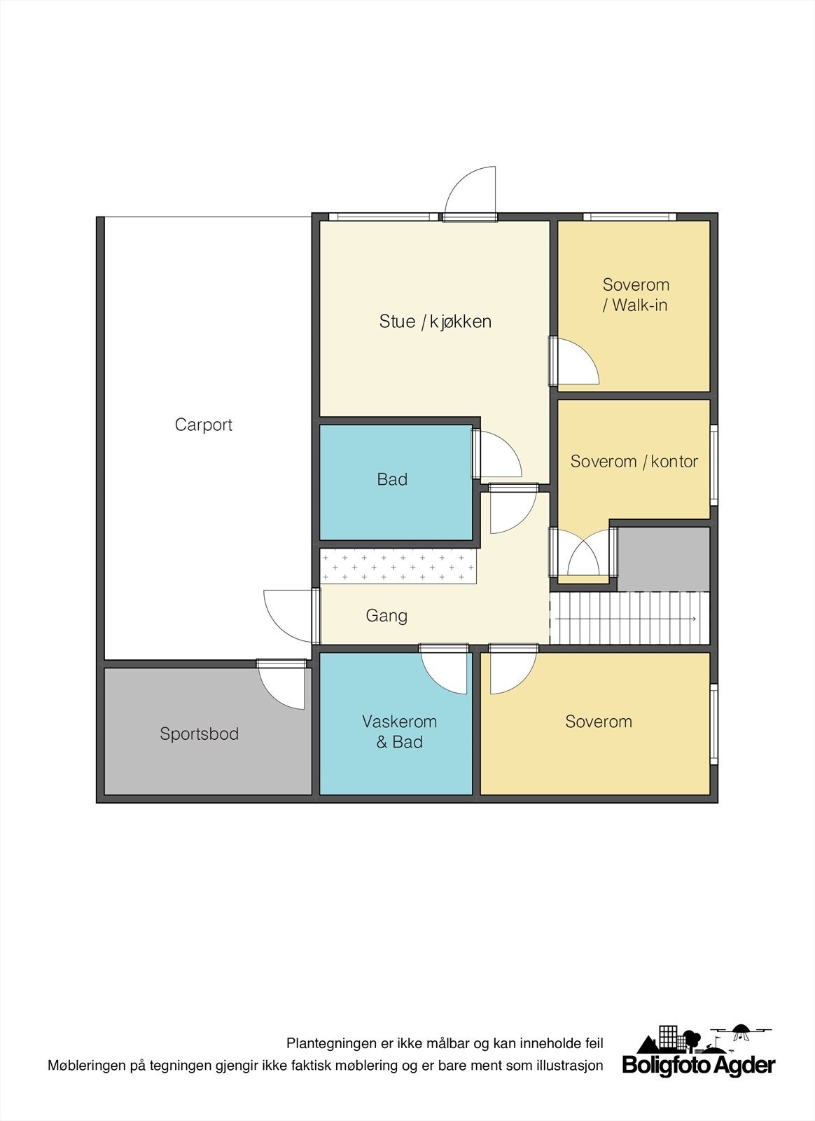 Planskisse - underetasje Galleribilde