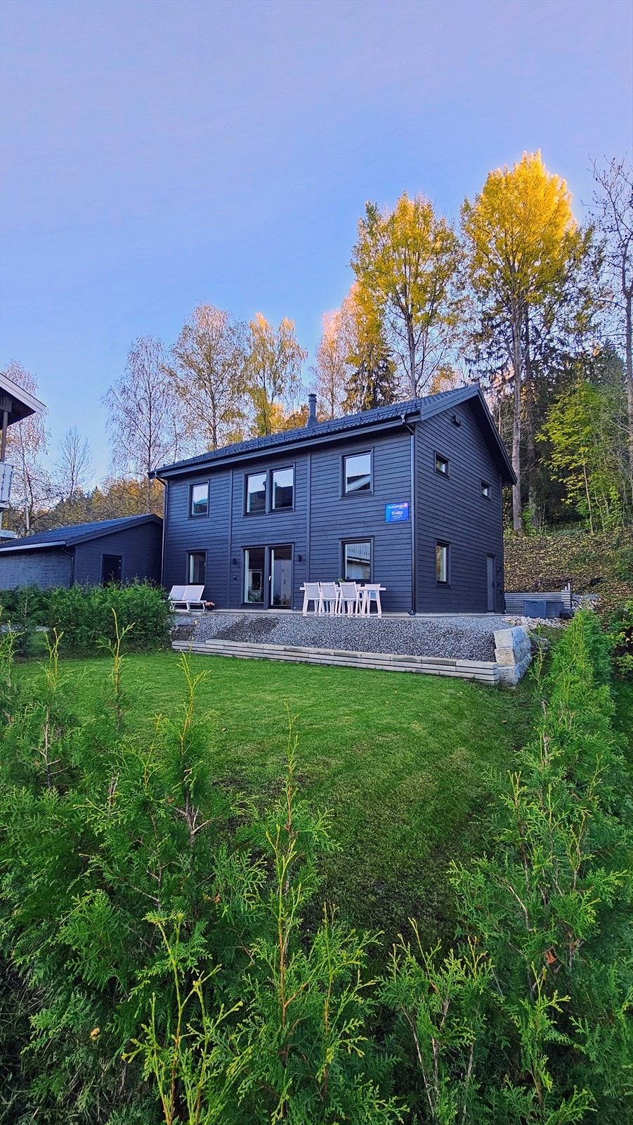 Nysådd og strøken hage! Galleribilde