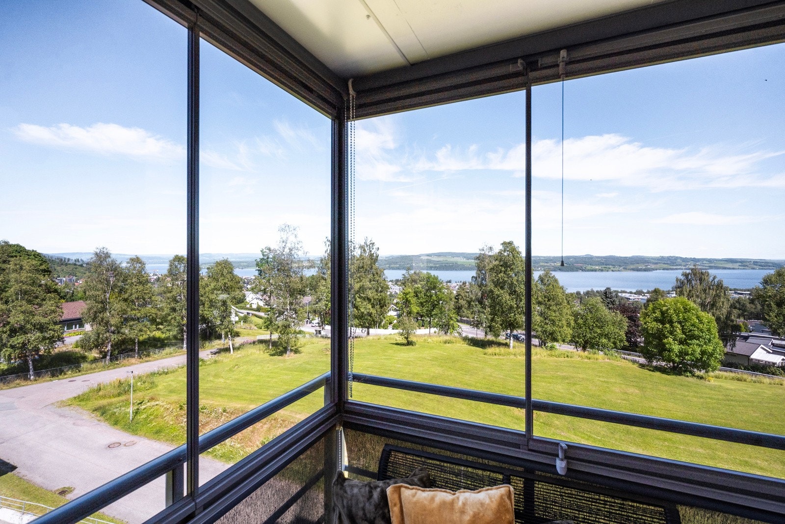 Her sitter du skjermet til, samtidig som du kan nyte den flotte utsikten. Galleribilde