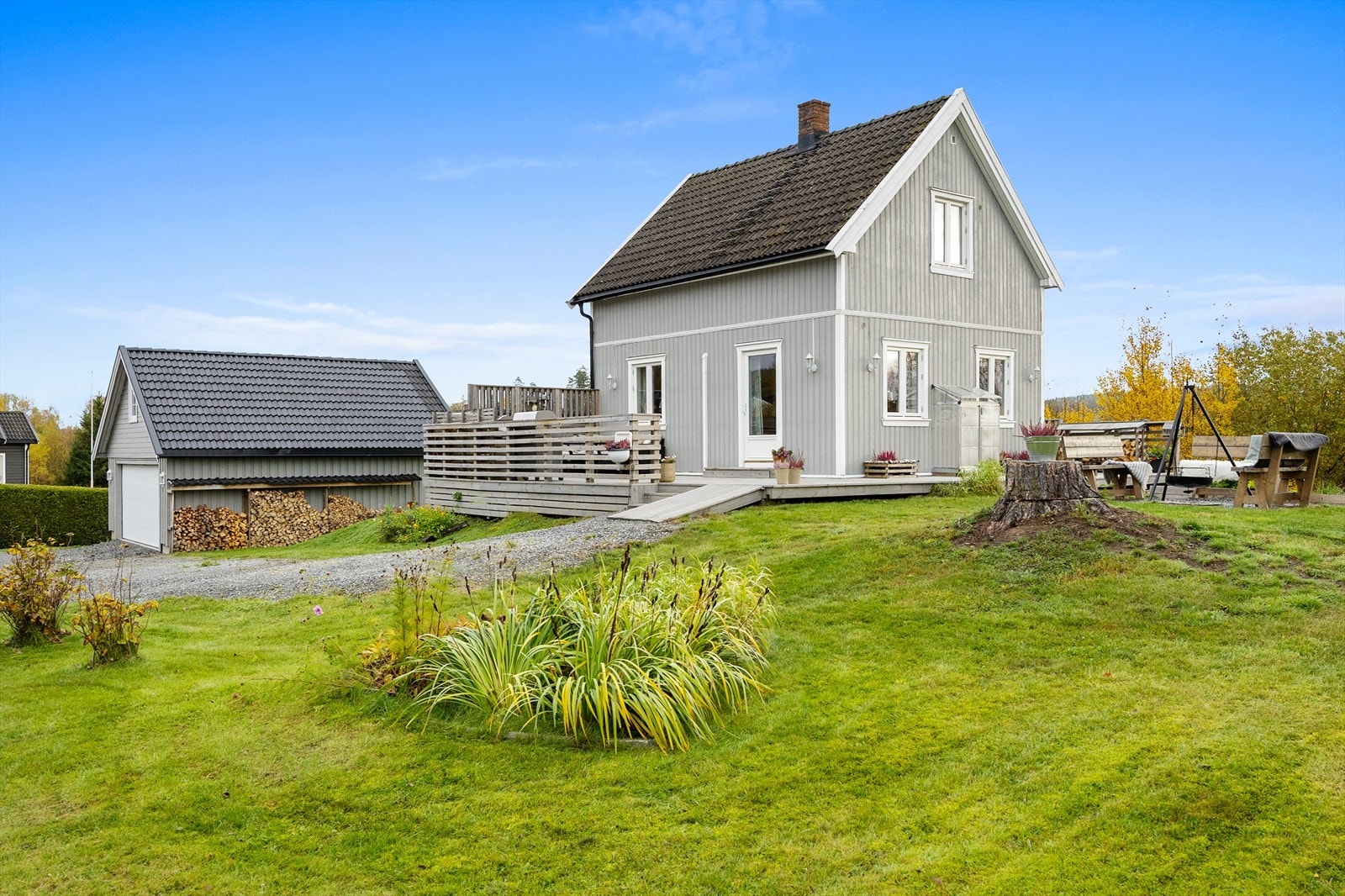 Aktiv Eiendom v/Camilla Haugerudbråten har gleden av å presentere Fosserveien 258. Galleribilde