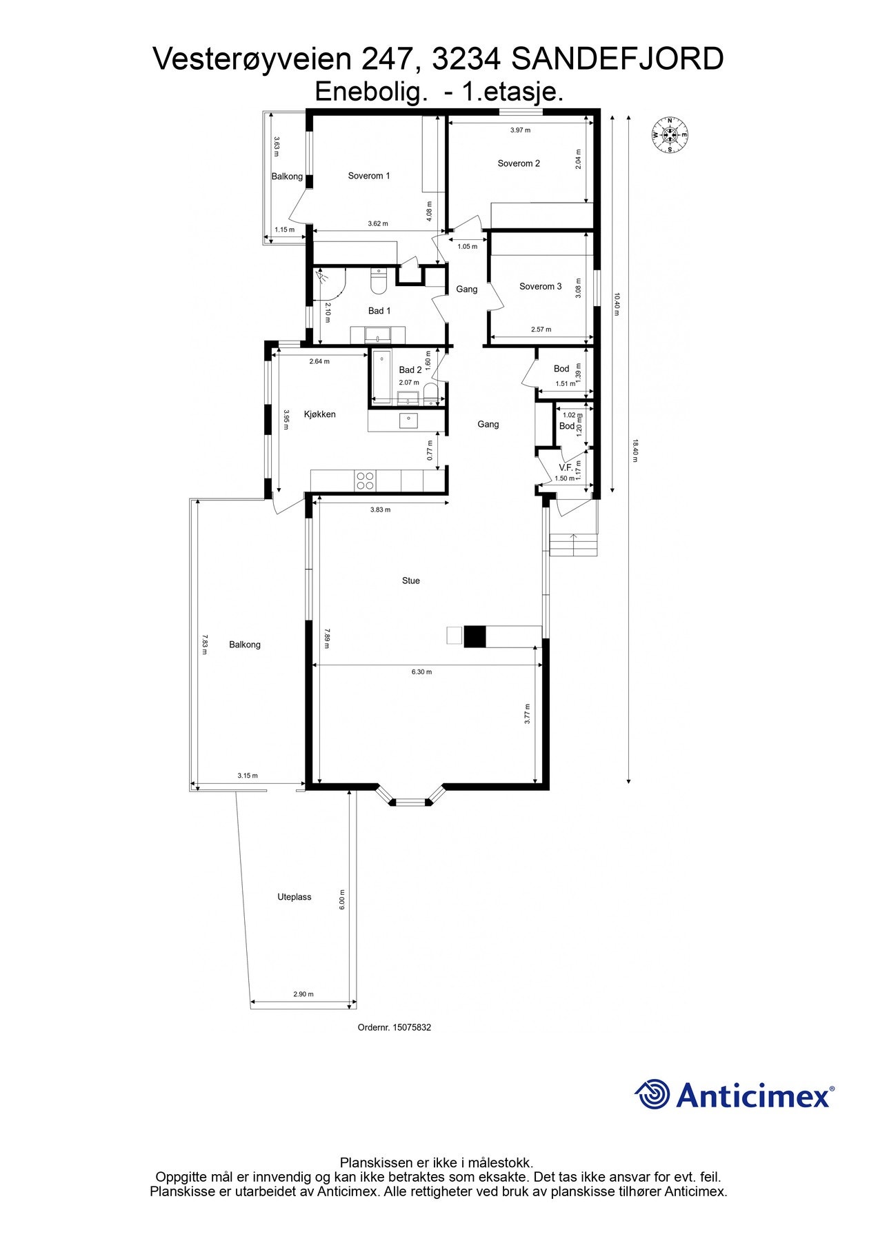 Gjør deg kjent med planløsningen Galleribilde